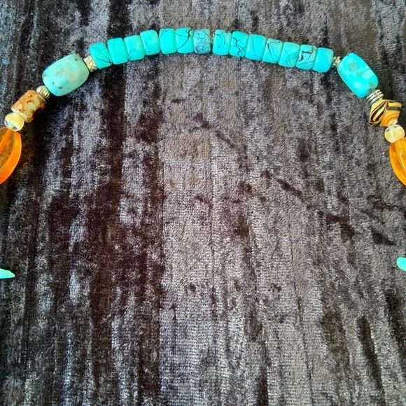 World Tribe turquoise fetish necklace - Picture 11 of 11